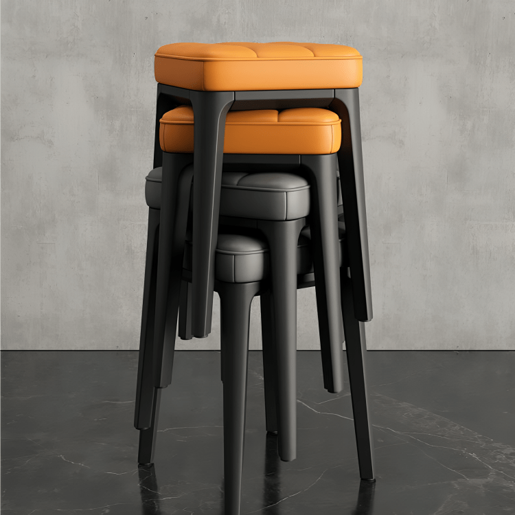 Ultra Stackable Modern Round Stool