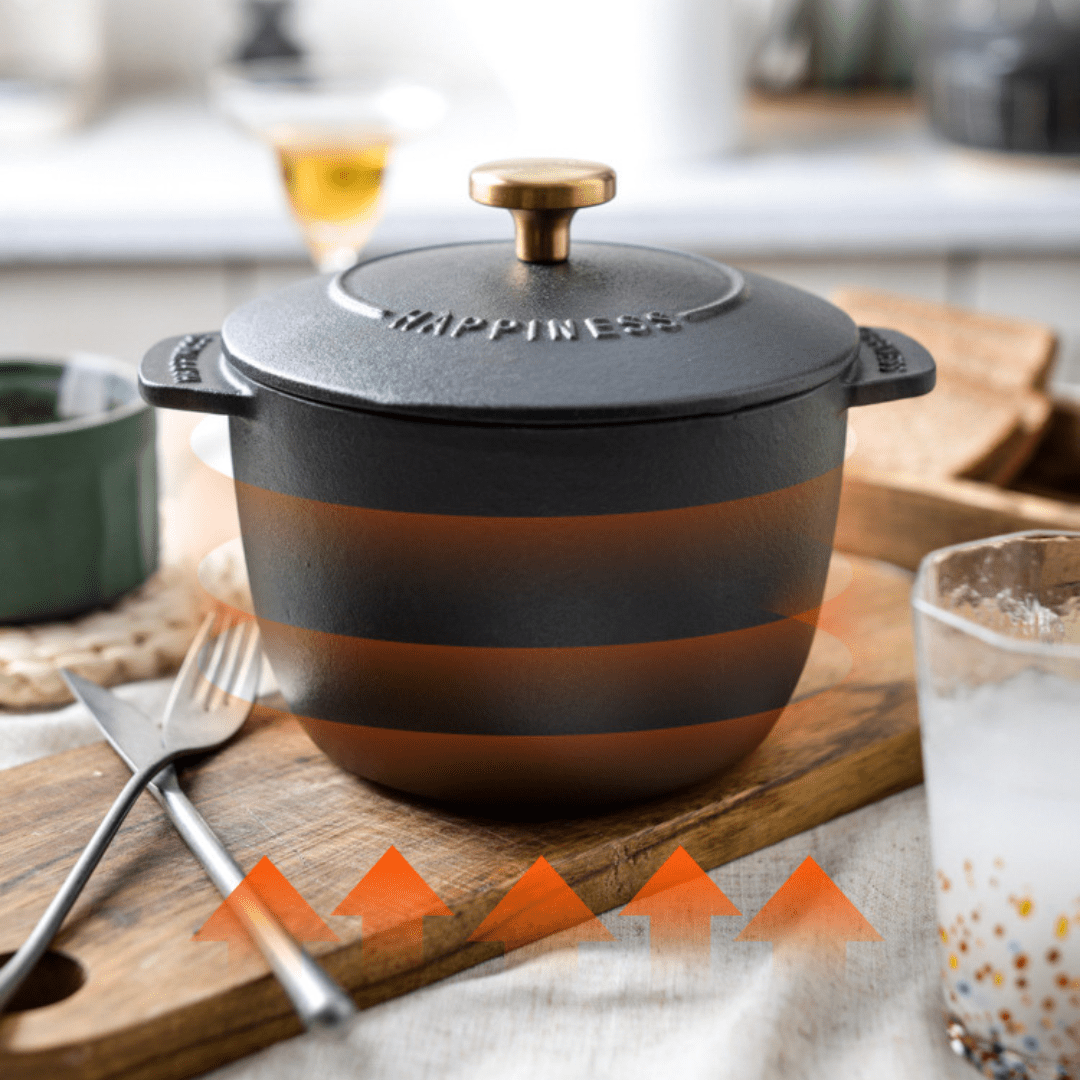 Healthy and Versatile Enamel Rice Pot