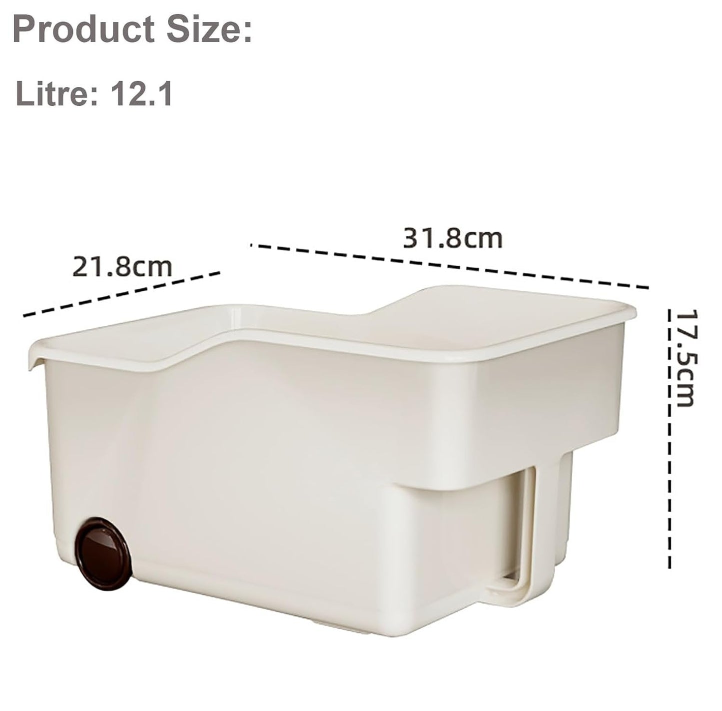 Easy-Glide Stackable Storage Box