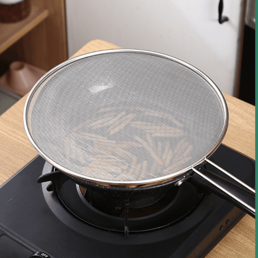 Premium Stainless Steel Oil Splash Guard