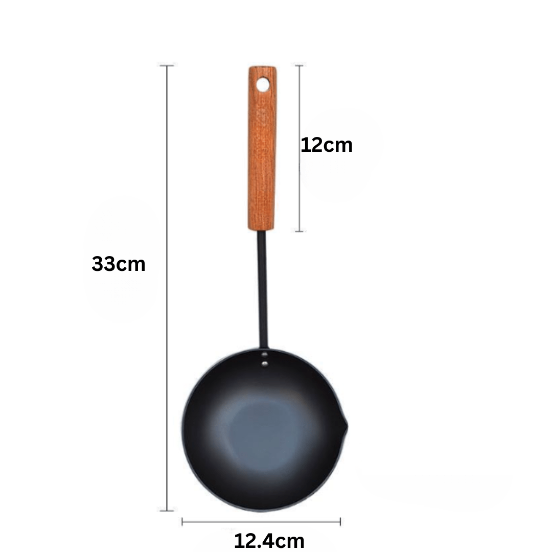Long Handled Iron Frying Pan
