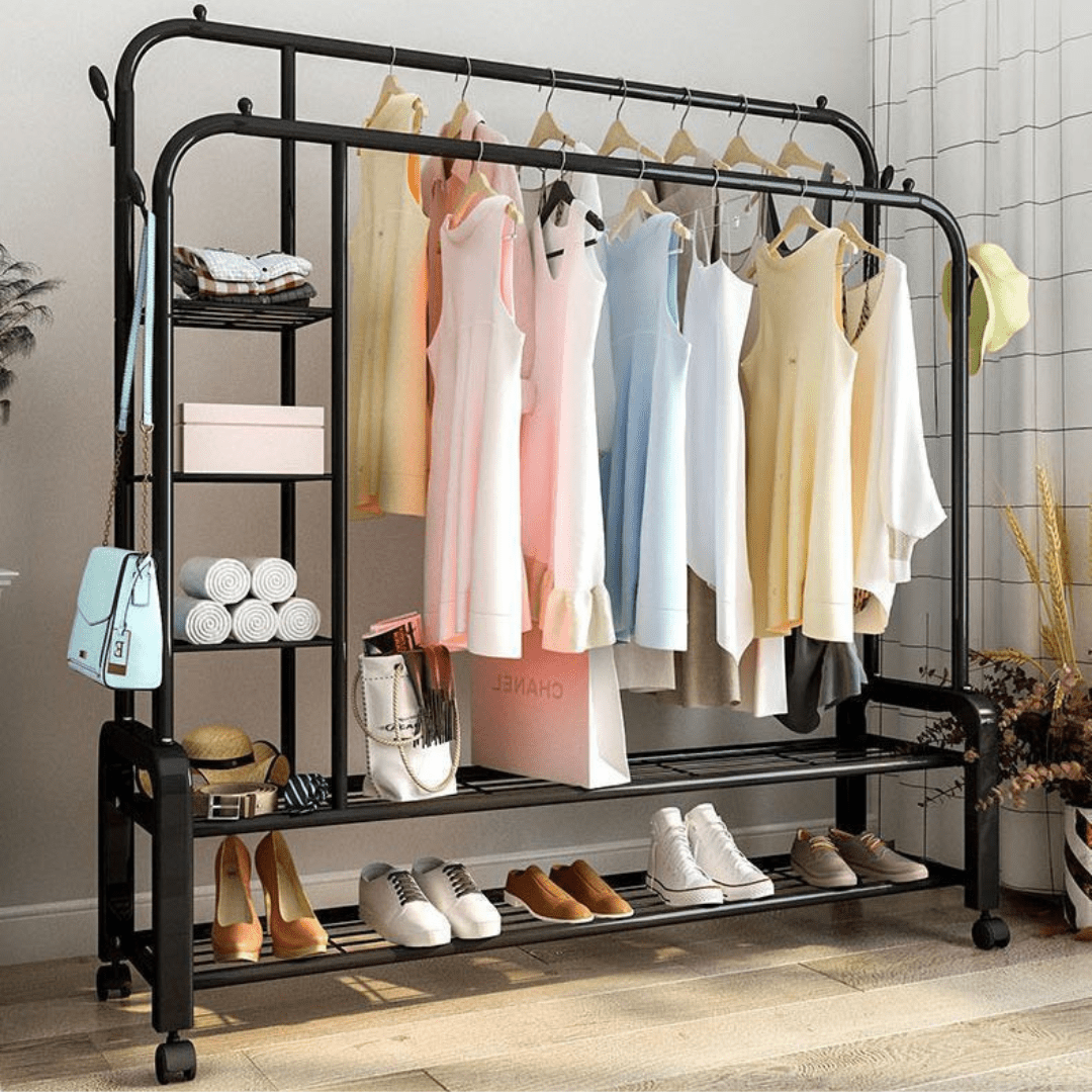 Multifunctional Cloth and Shoe Rack