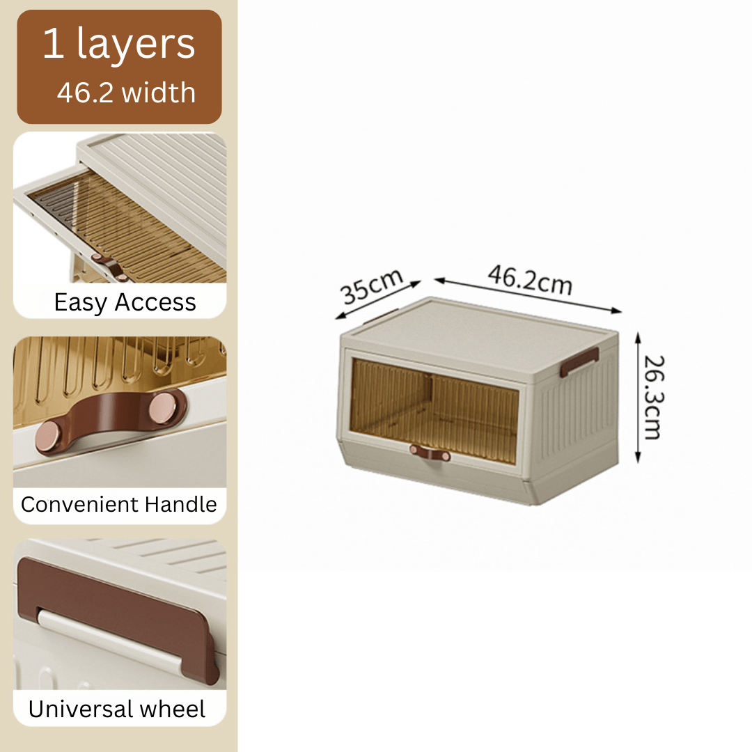 Flexi Movable Shelf Storage Cabinet