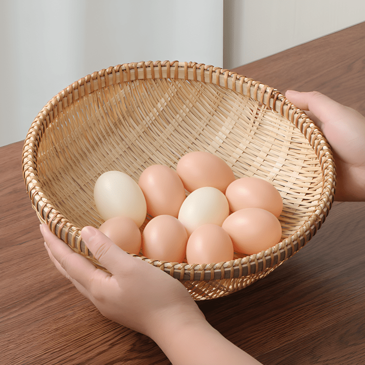 Rustic Heritage Handcrafted Storage Basket