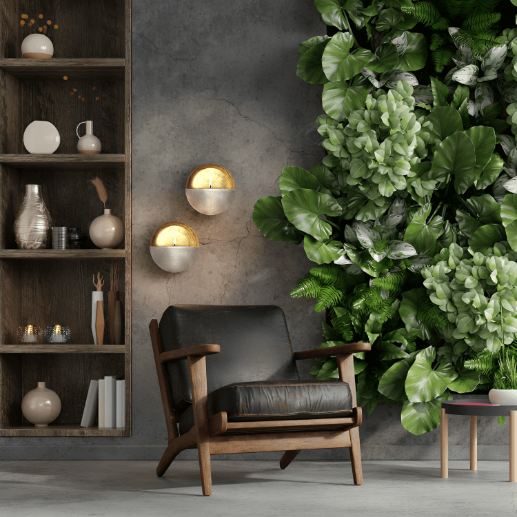Ambient Glow Wall Candle Sconces