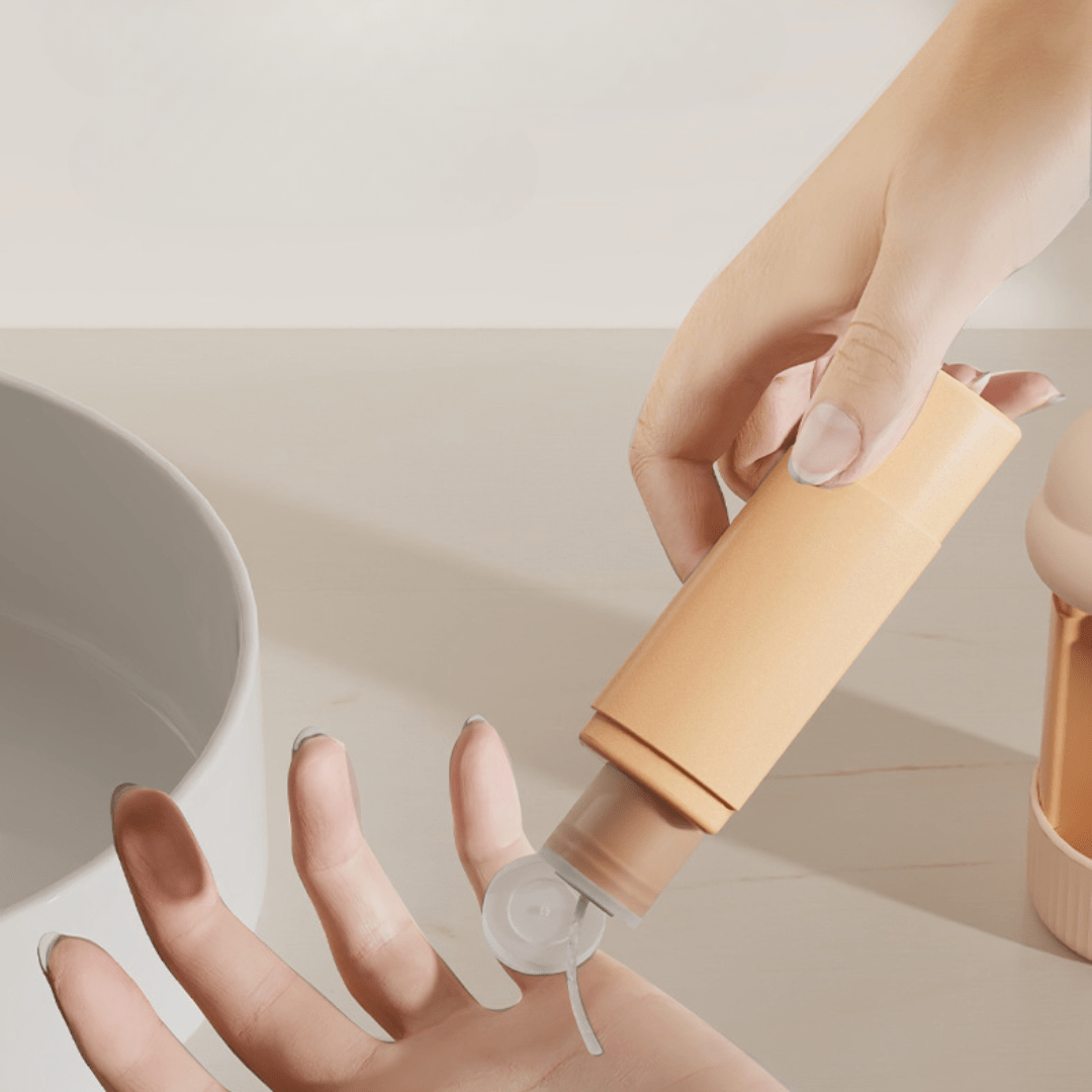 Four-In-One Travel Silicone Bottle