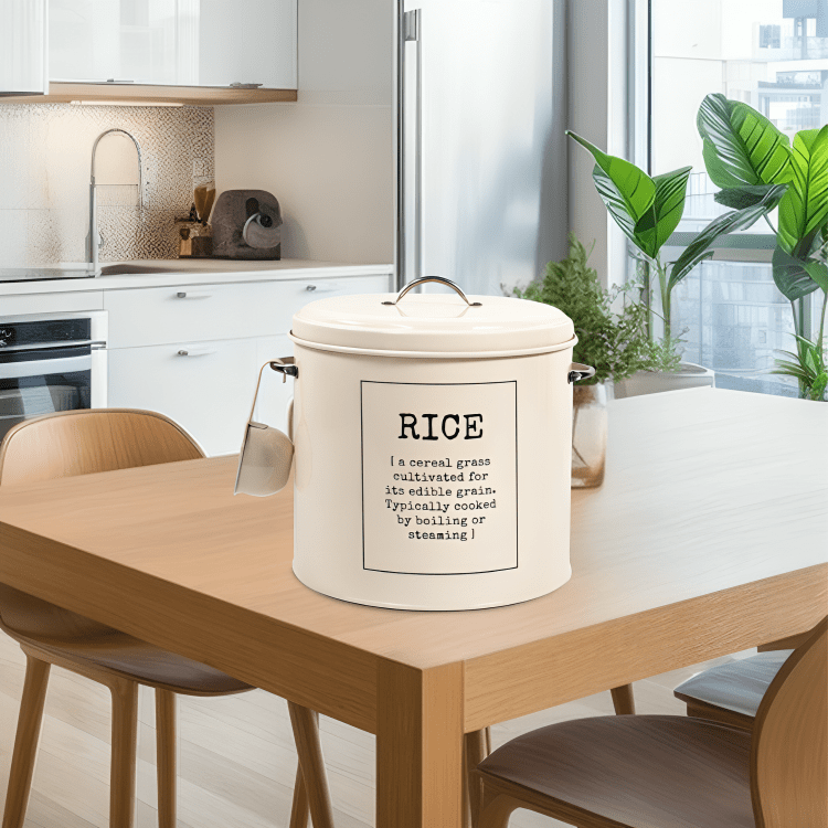 Retro Charm Rice & Food Storage Container