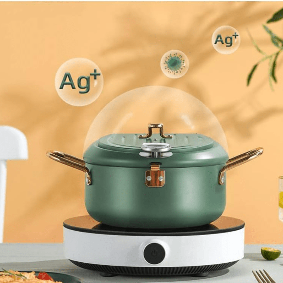 Versatile Fry Iron Tempura Fryer Pot