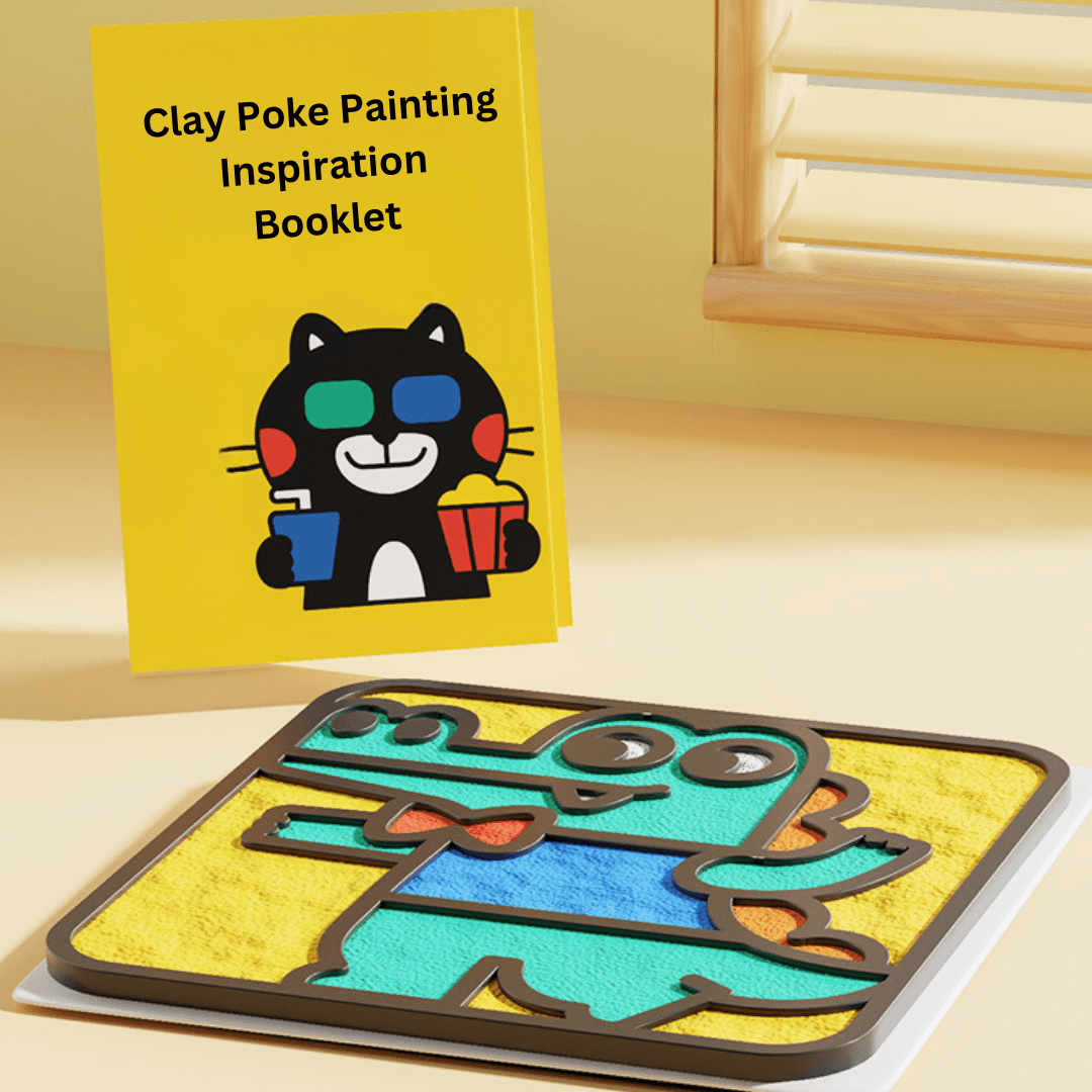 Creative Clay Poke Art Book