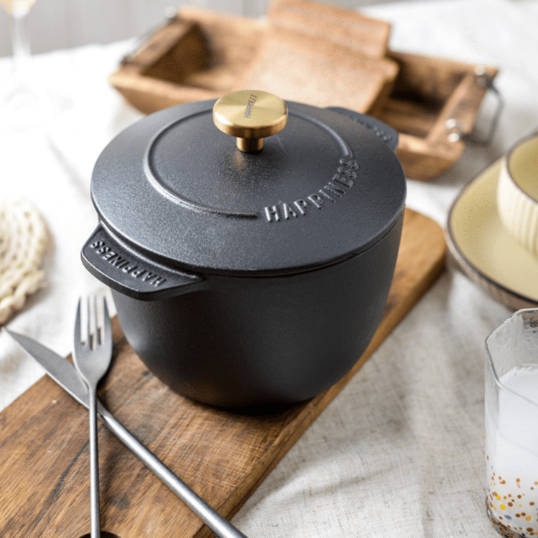 Healthy and Versatile Enamel Rice Pot