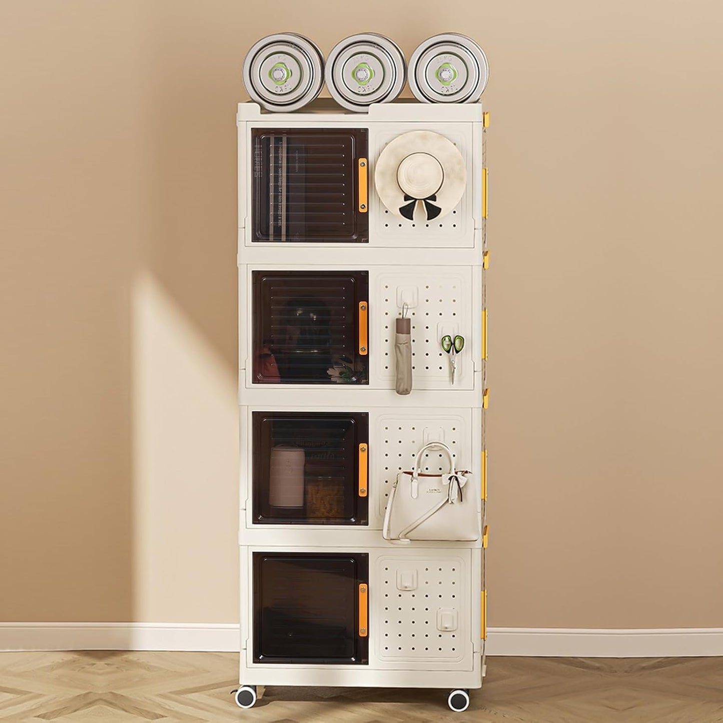 Multifunctional Plastic Storage Cabinet