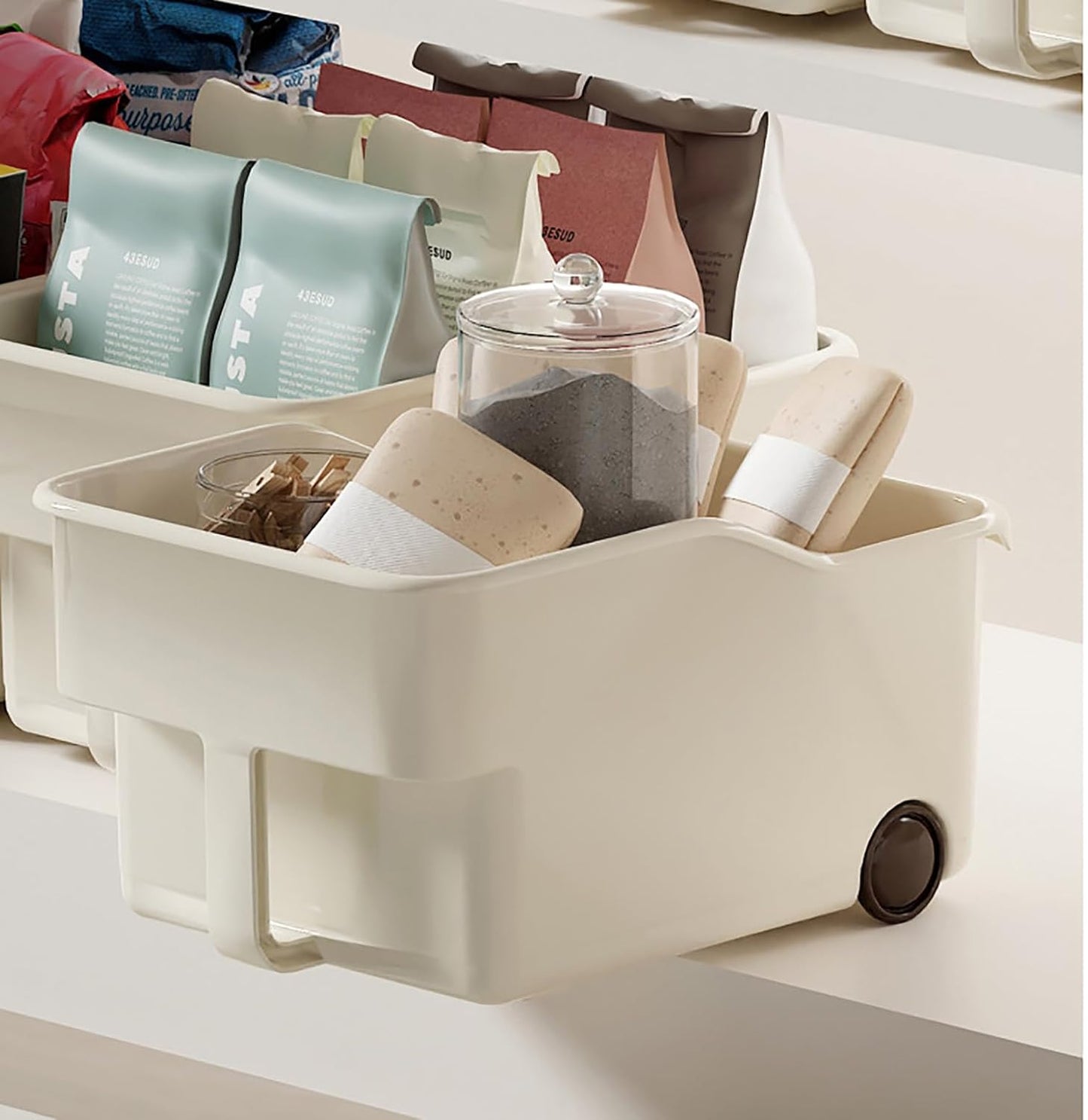Easy-Glide Stackable Storage Box