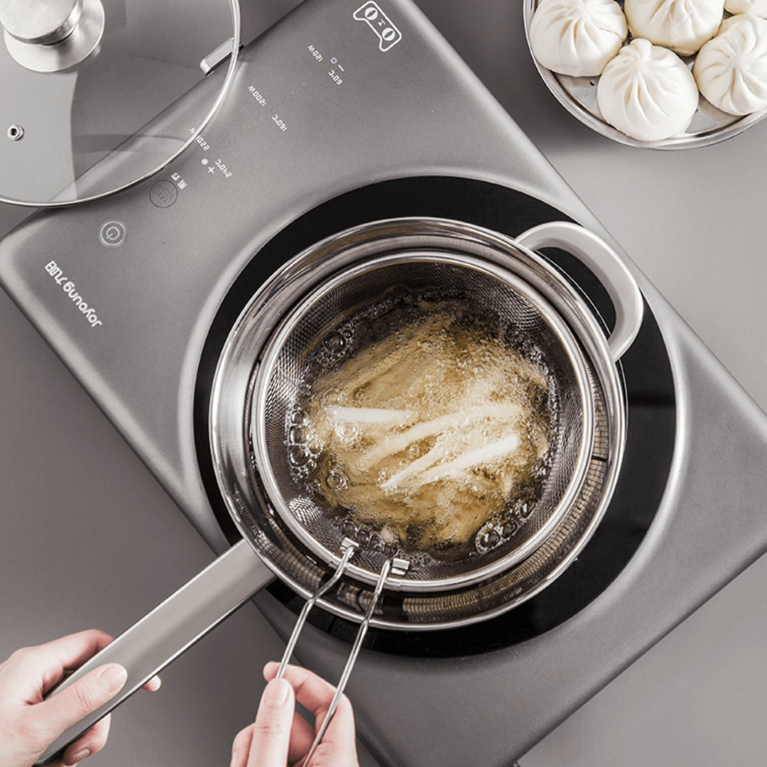 Heat Master Fry & Steam Cookpot