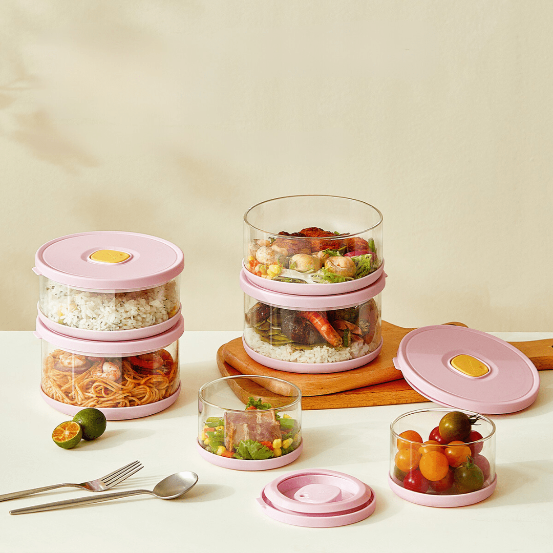 Lightweight Borosilicate Glass Lunch Box