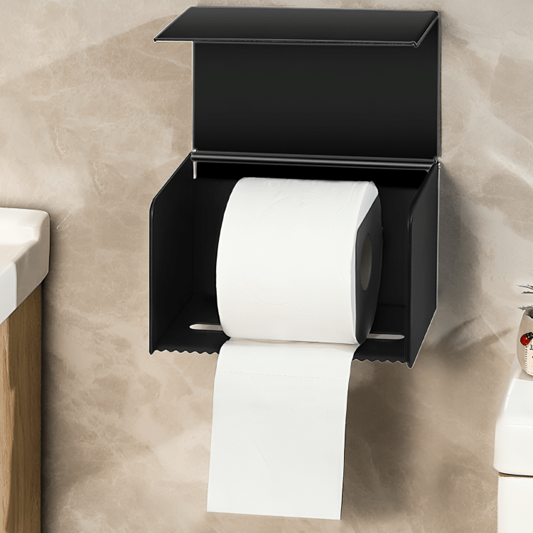 Moisture Lock Punch-Free Paper Roll Holder