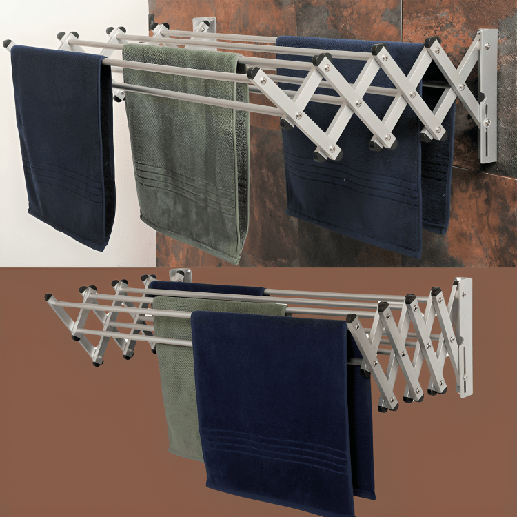 Flexible Fold Drying Clothes Rack