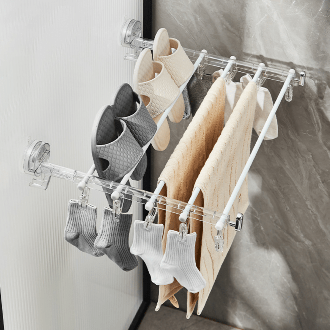 Suction Cup Folding Drying Rack