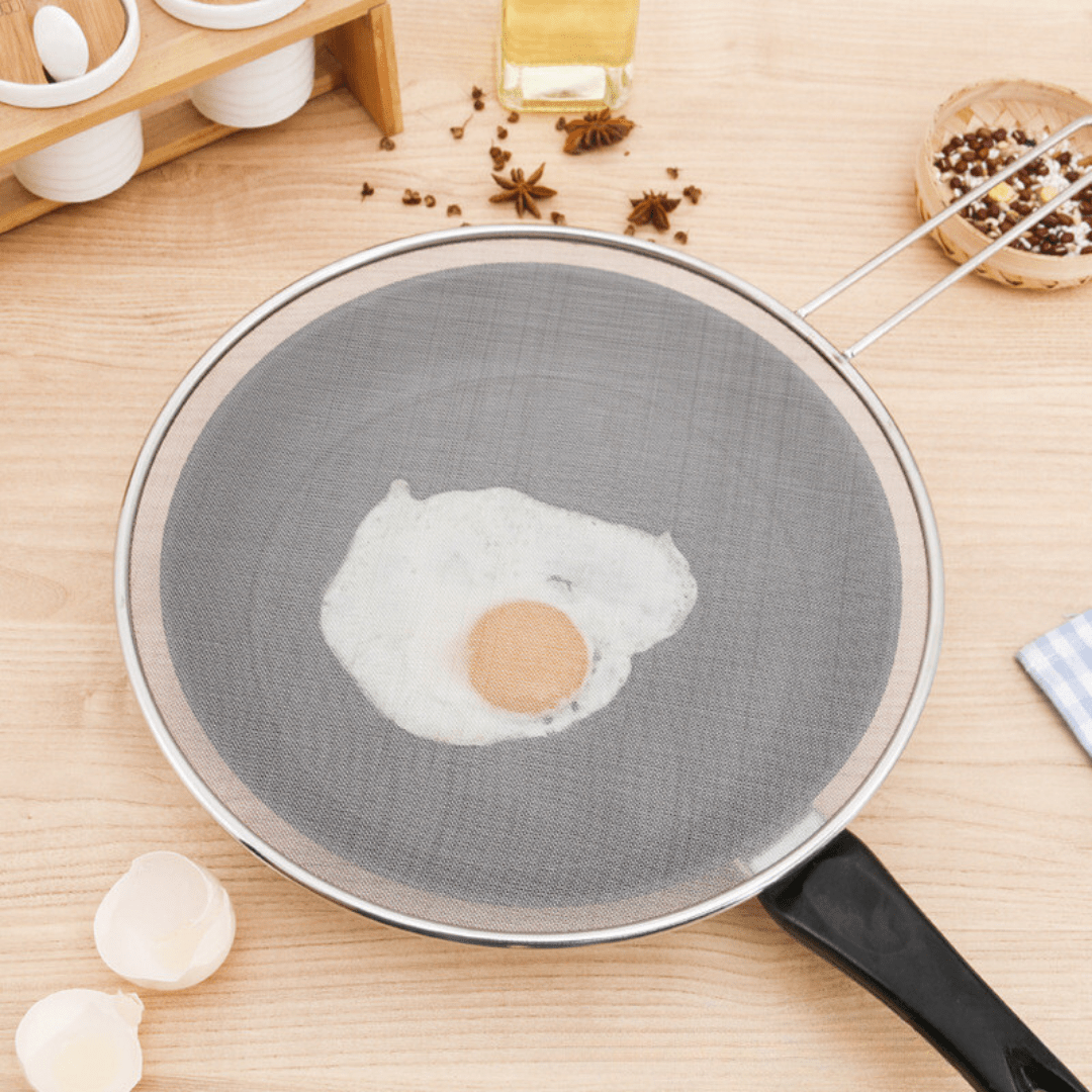 Premium Stainless Steel Oil Splash Guard