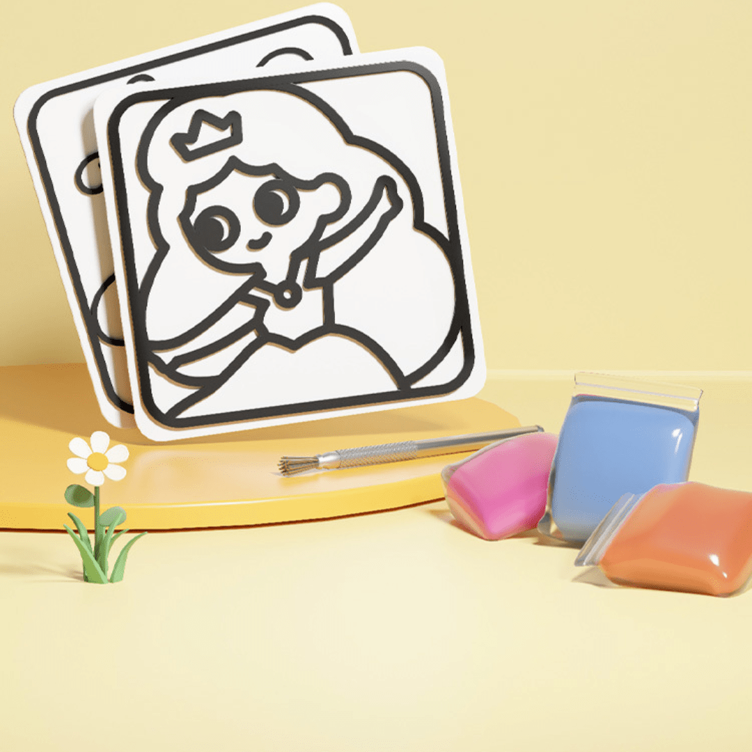 Creative Clay Poke Art Book