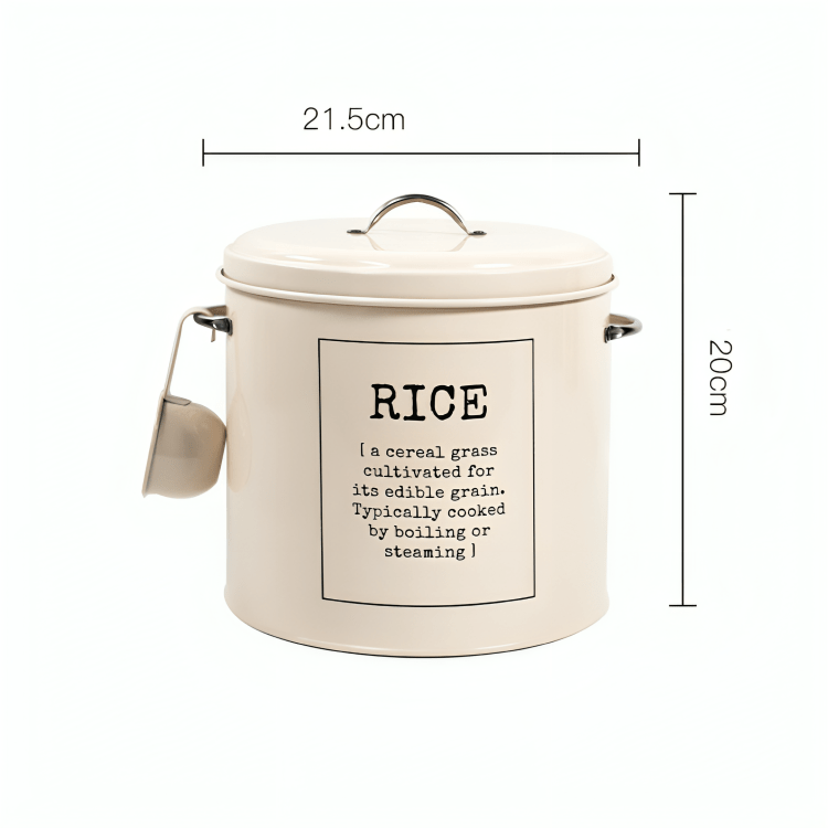 Retro Charm Rice & Food Storage Container