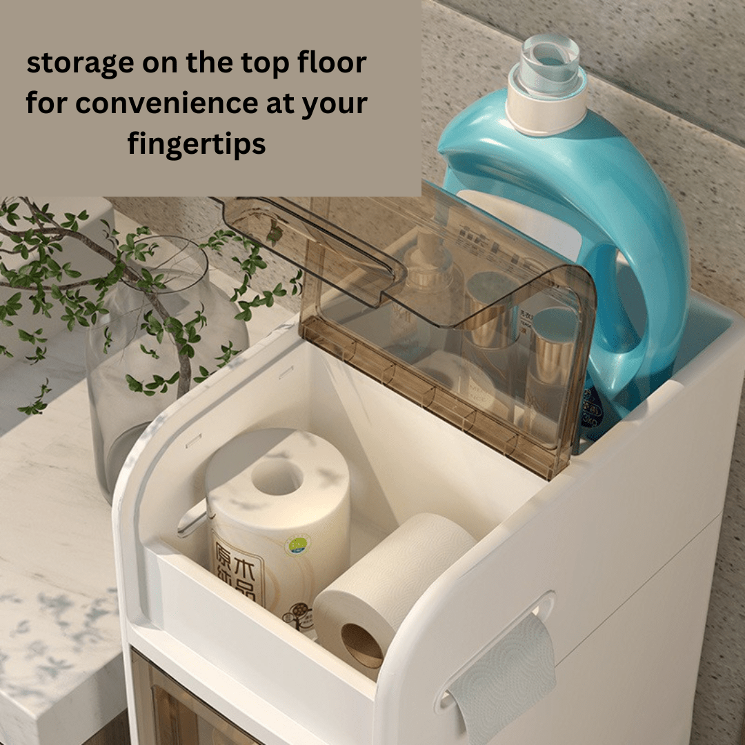 Slim Stack Multi-Layer Storage Cabinet