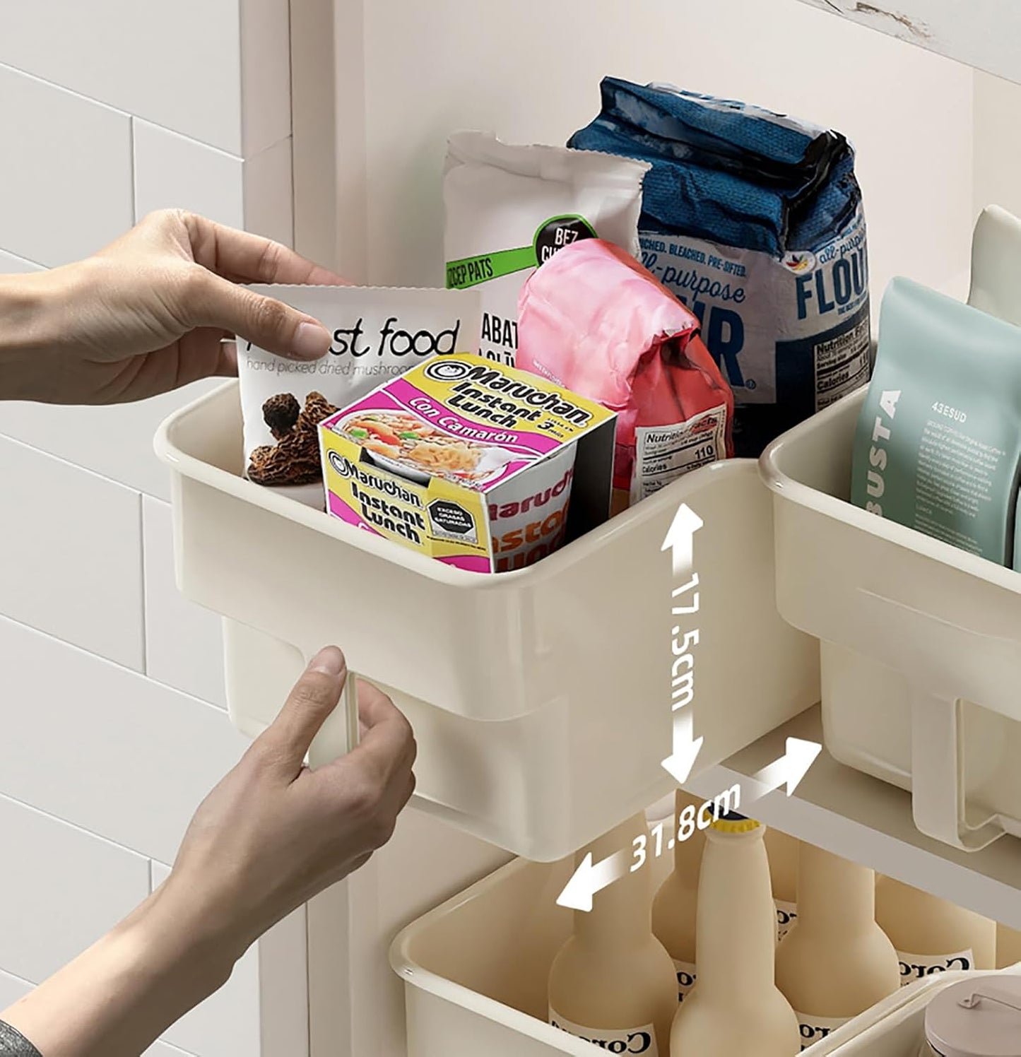 Easy-Glide Stackable Storage Box