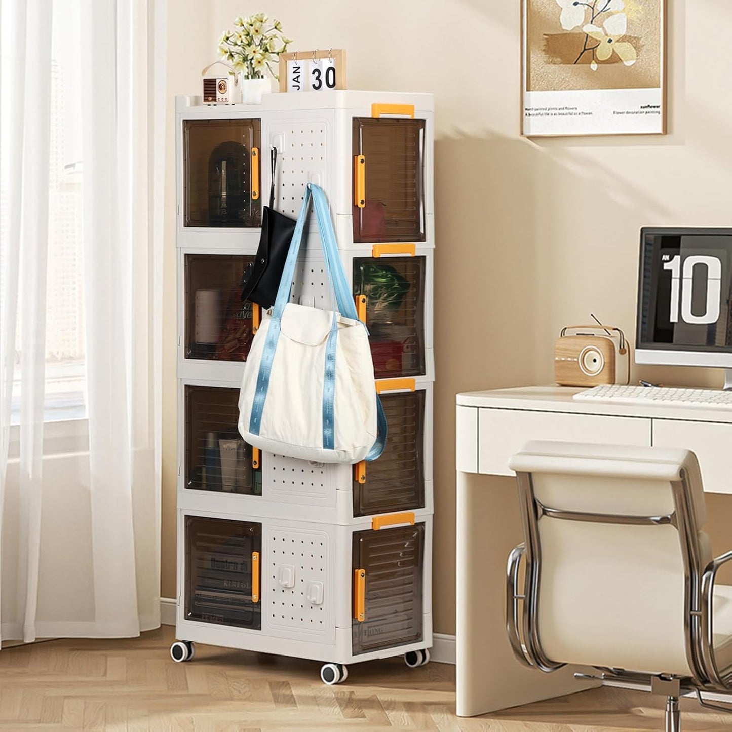 Multifunctional Plastic Storage Cabinet