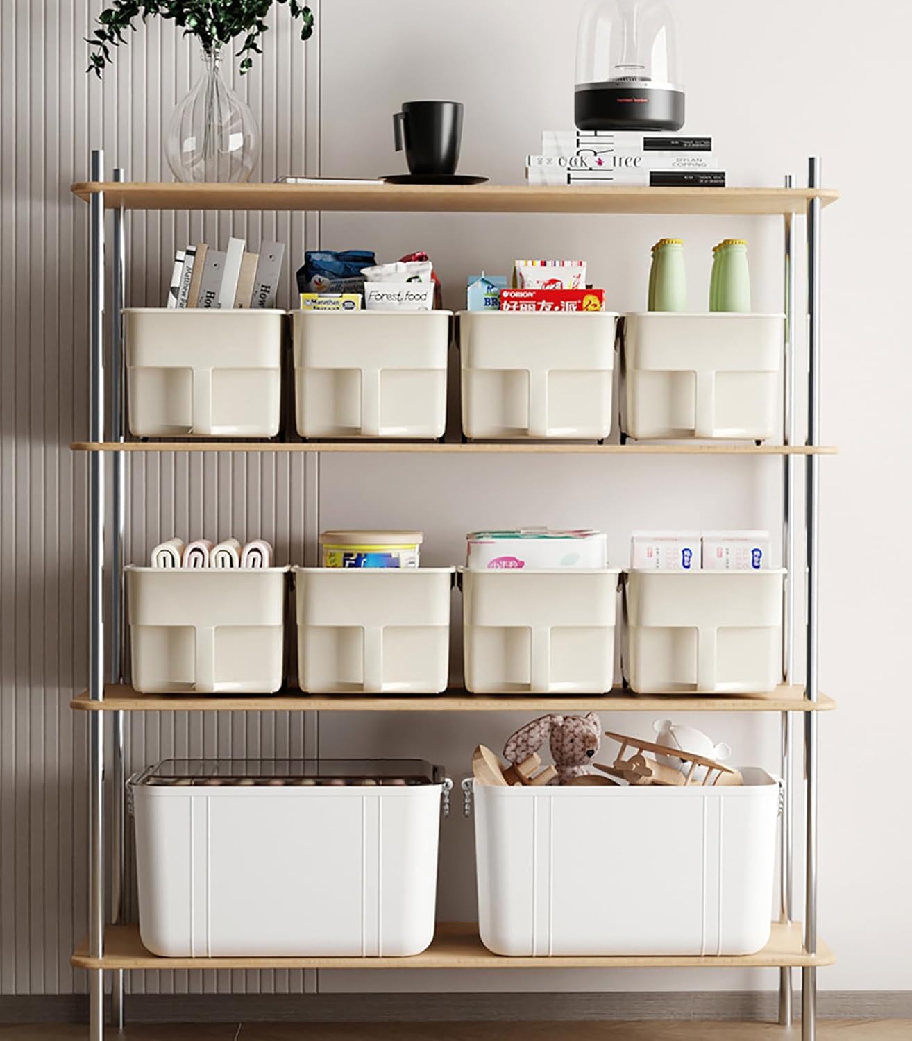 Easy-Glide Stackable Storage Box