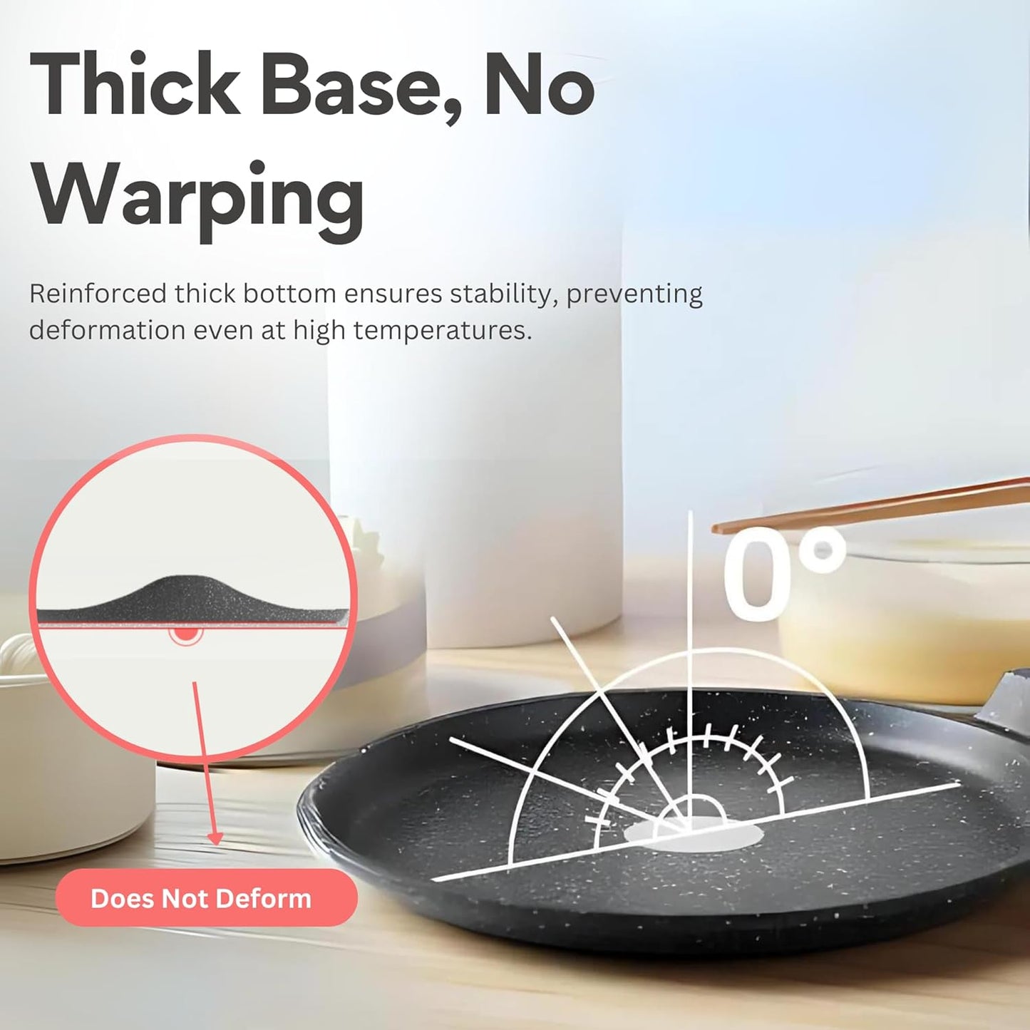 Granite-Coated Non-Stick Tawa
