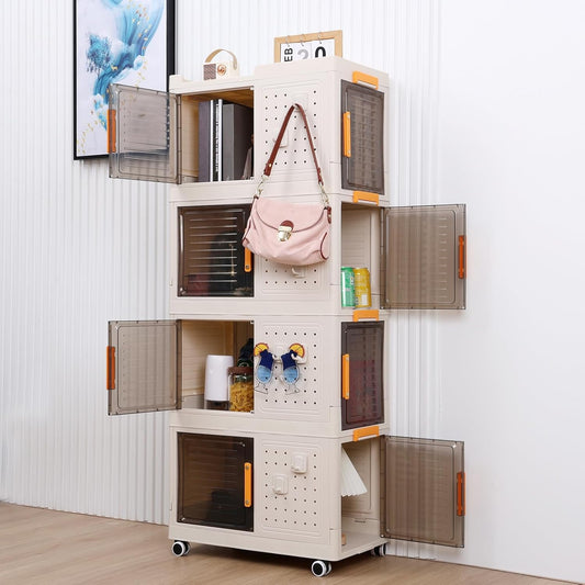 Multifunctional Plastic Storage Cabinet