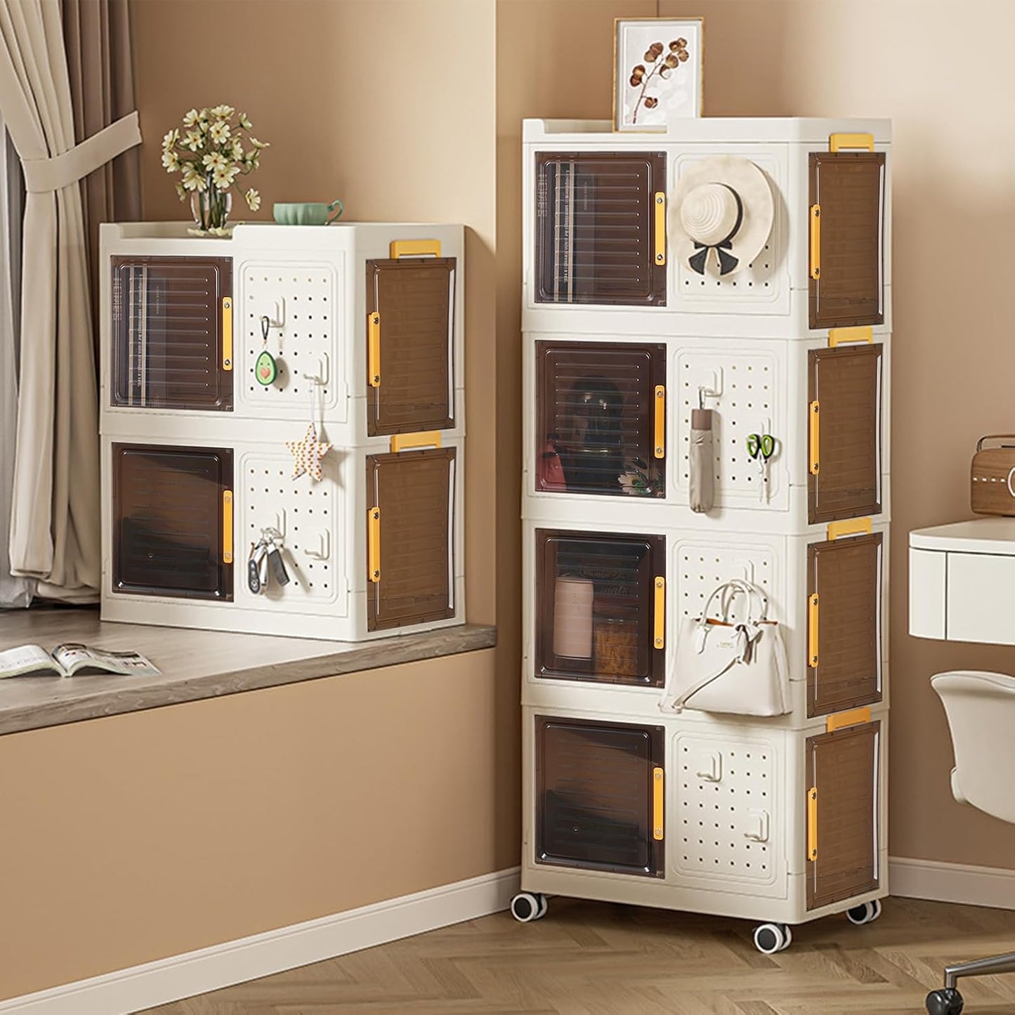 Multifunctional Plastic Storage Cabinet