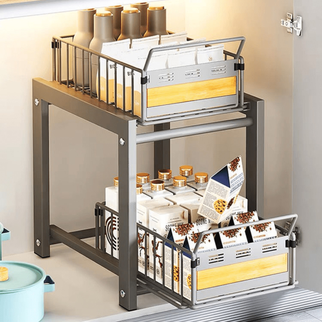 Pull Out Multifunctional Storage Cabinet