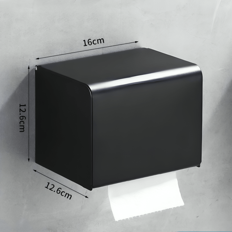 Moisture Lock Punch-Free Paper Roll Holder