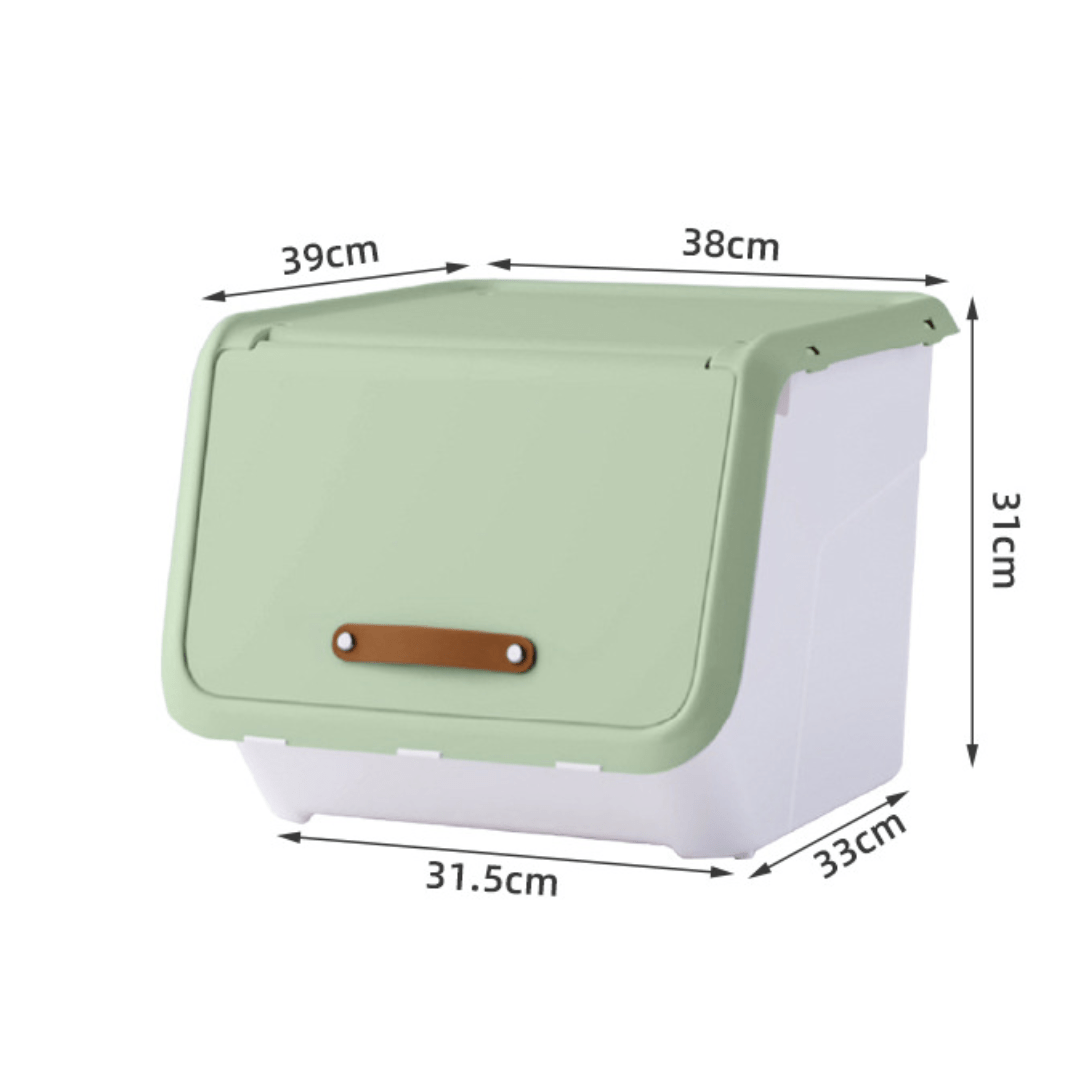 Front Opening Plastic Storage Box