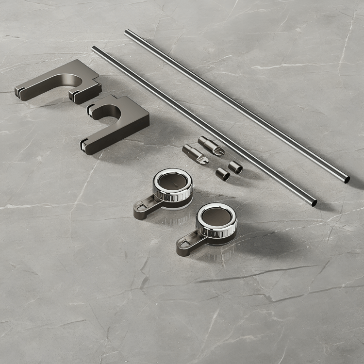 Air Flow Double Suction Towel Holder