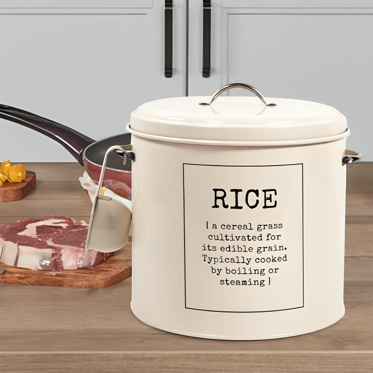 Retro Charm Rice & Food Storage Container