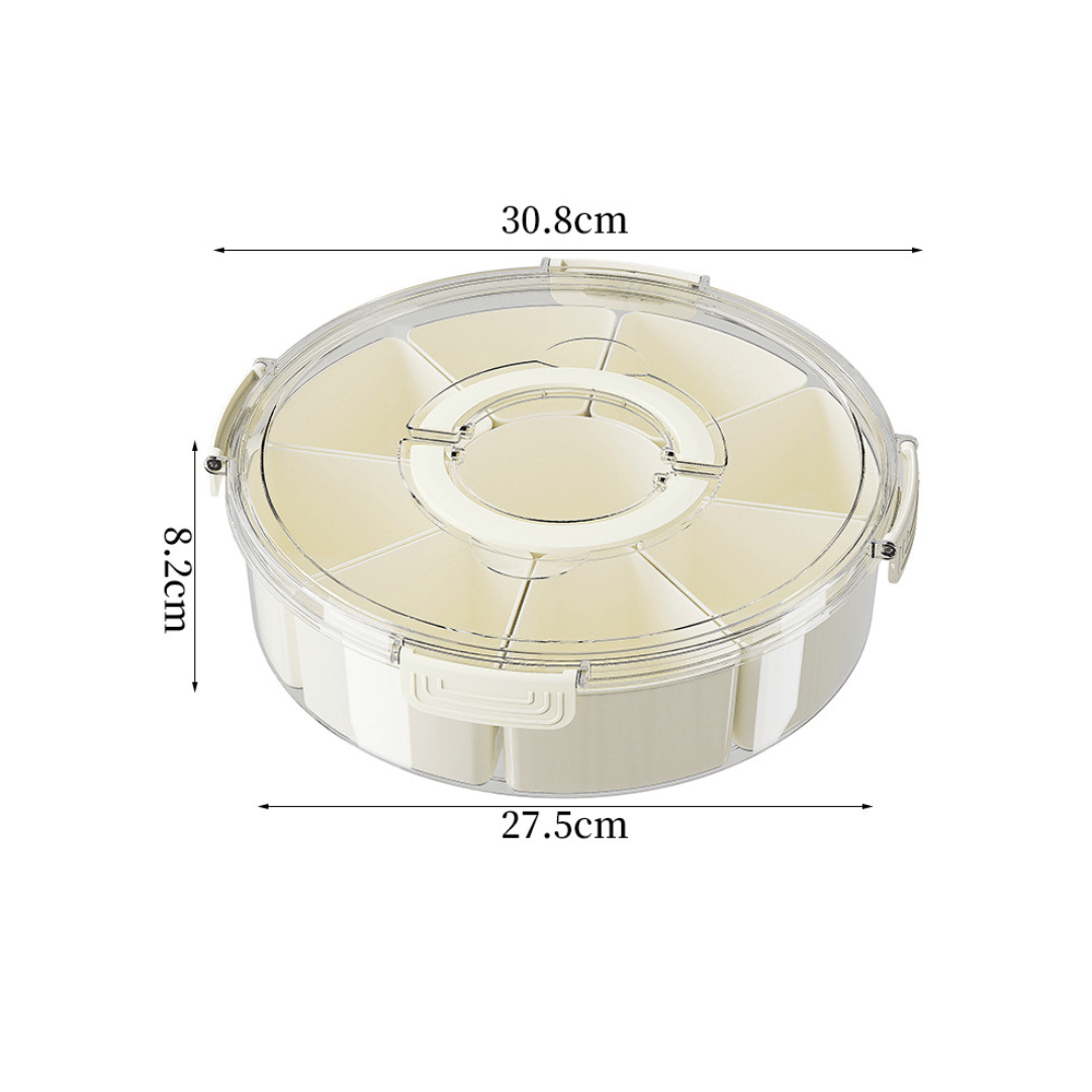 Elegant Multi Compartment Storage Box
