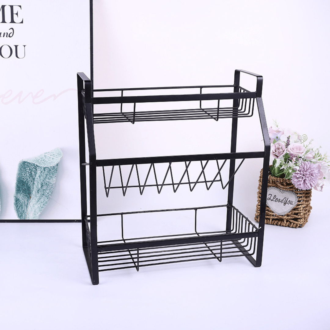 Multilayer Kitchen Seasoning Rack