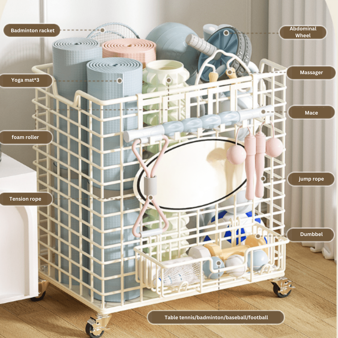 Fitness Sports Equipment Storage Rack