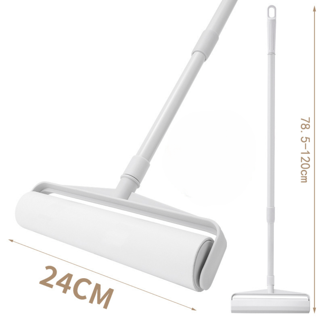 Tearable felt paper brush roller