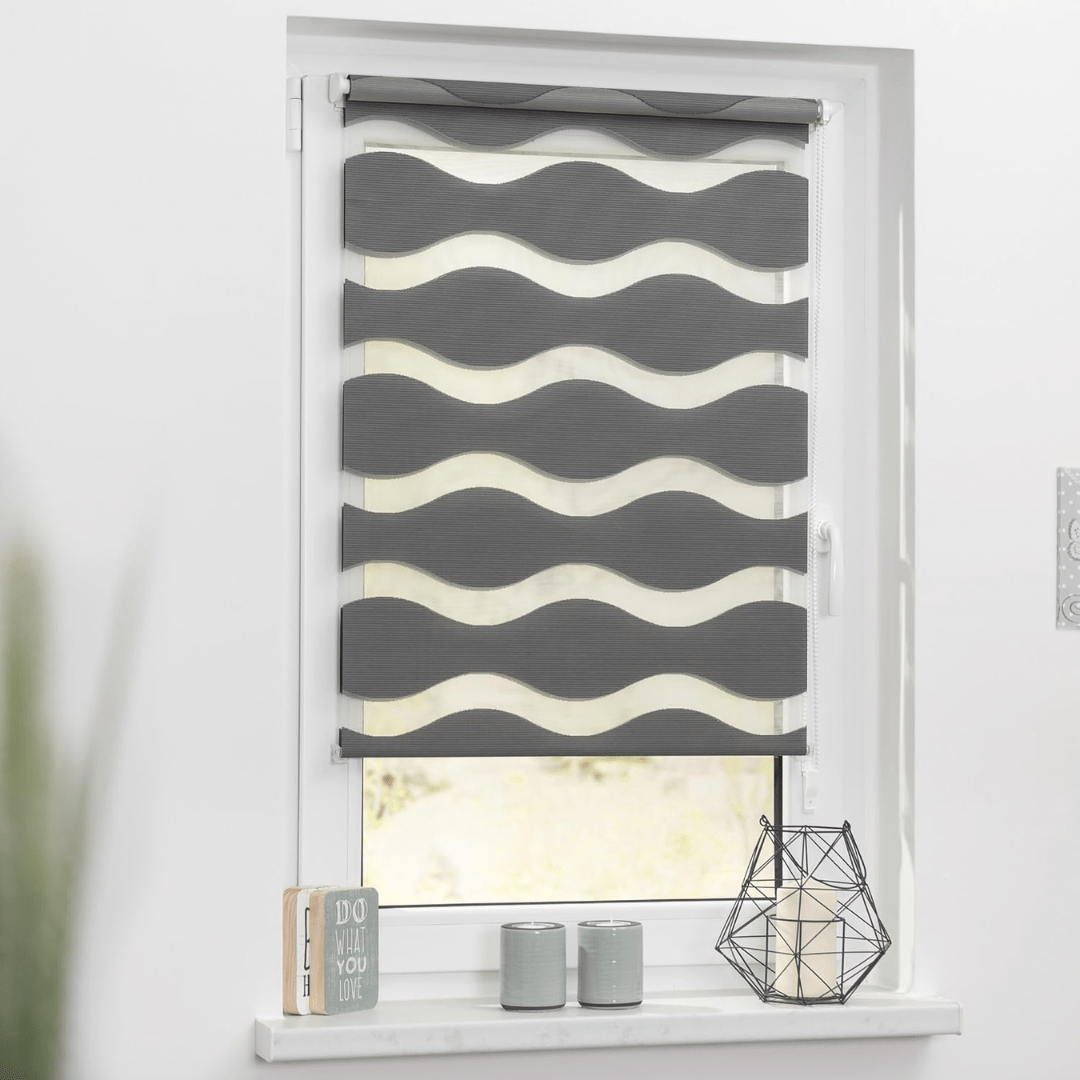Double Wave Flex Adjustable Curtains