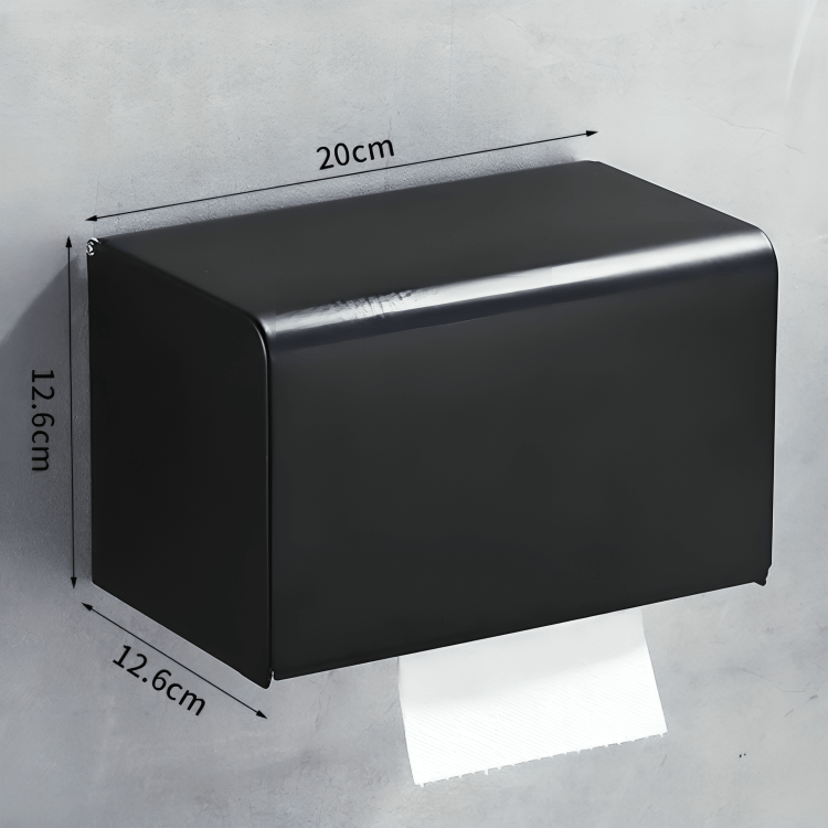 Moisture Lock Punch-Free Paper Roll Holder