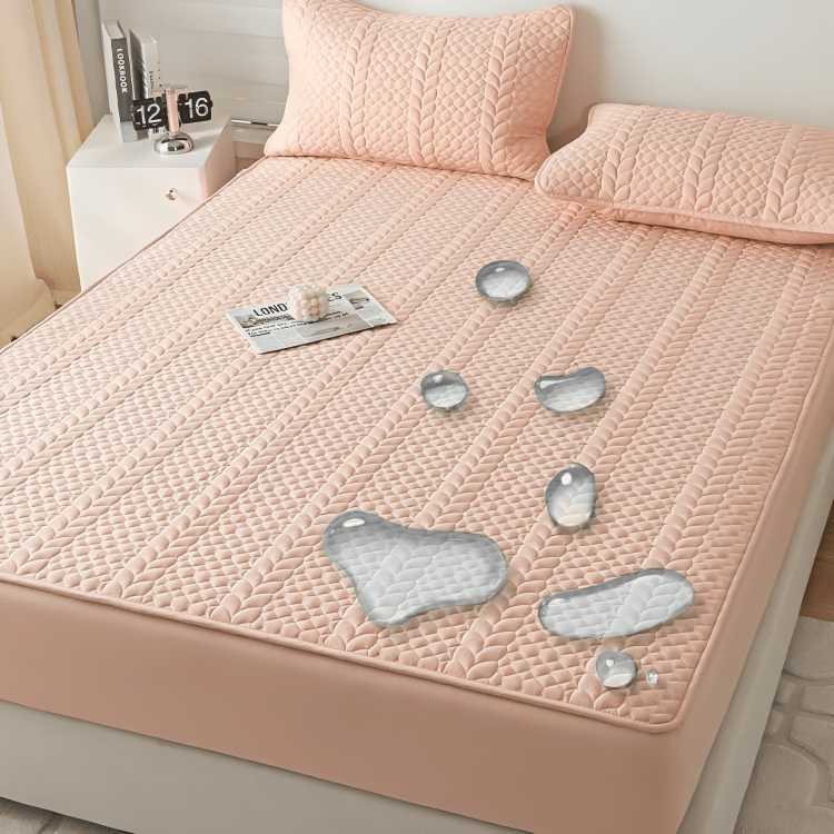 Aqua Secure Quilted Fitted Sheet