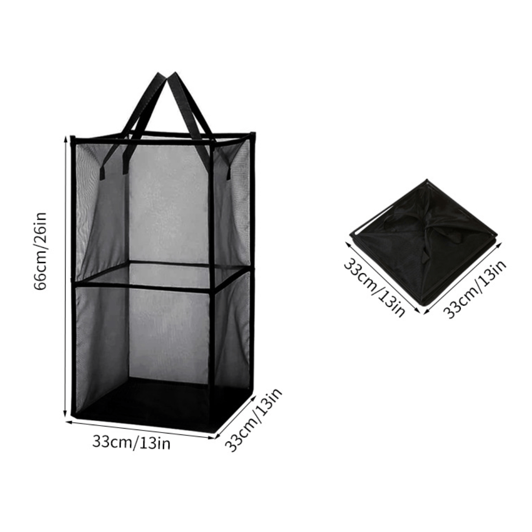 Easy Fold Clothes Carry Basket