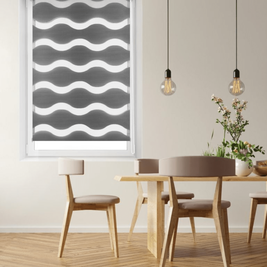 Double Wave Flex Adjustable Curtains