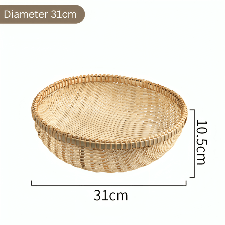 Rustic Heritage Handcrafted Storage Basket