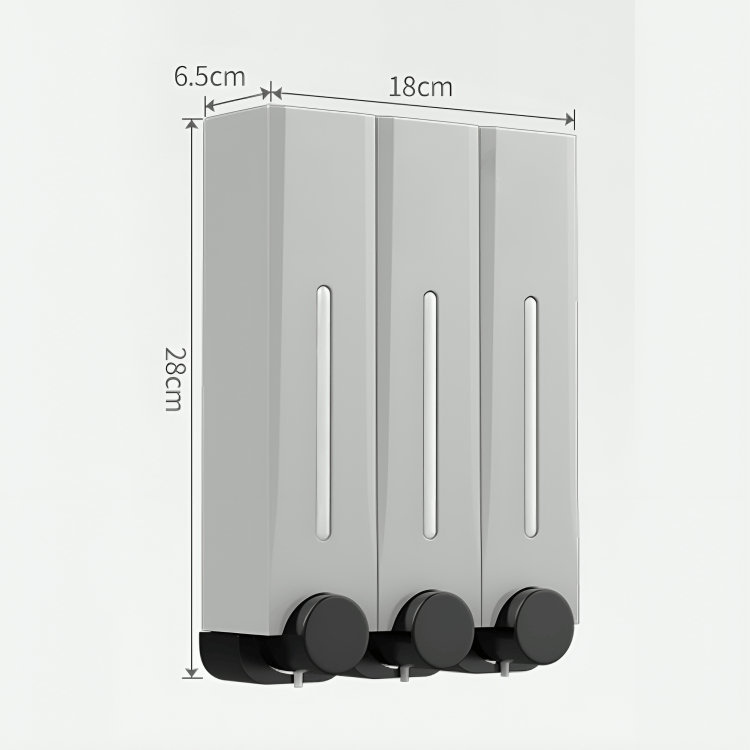 Luxe Press Wall-Mounted Gel Dispenser