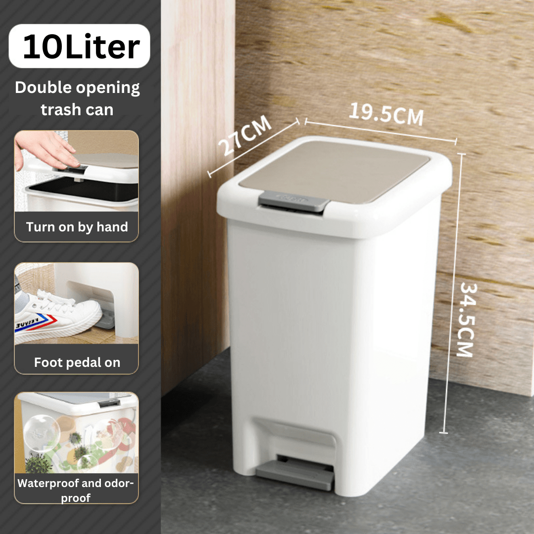 Odor Guard Pedal Trash Can