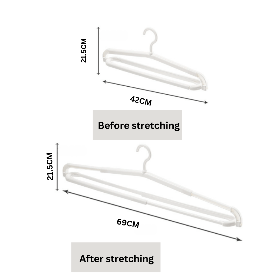 Flexi Fit Stretchable Clothes Hanger