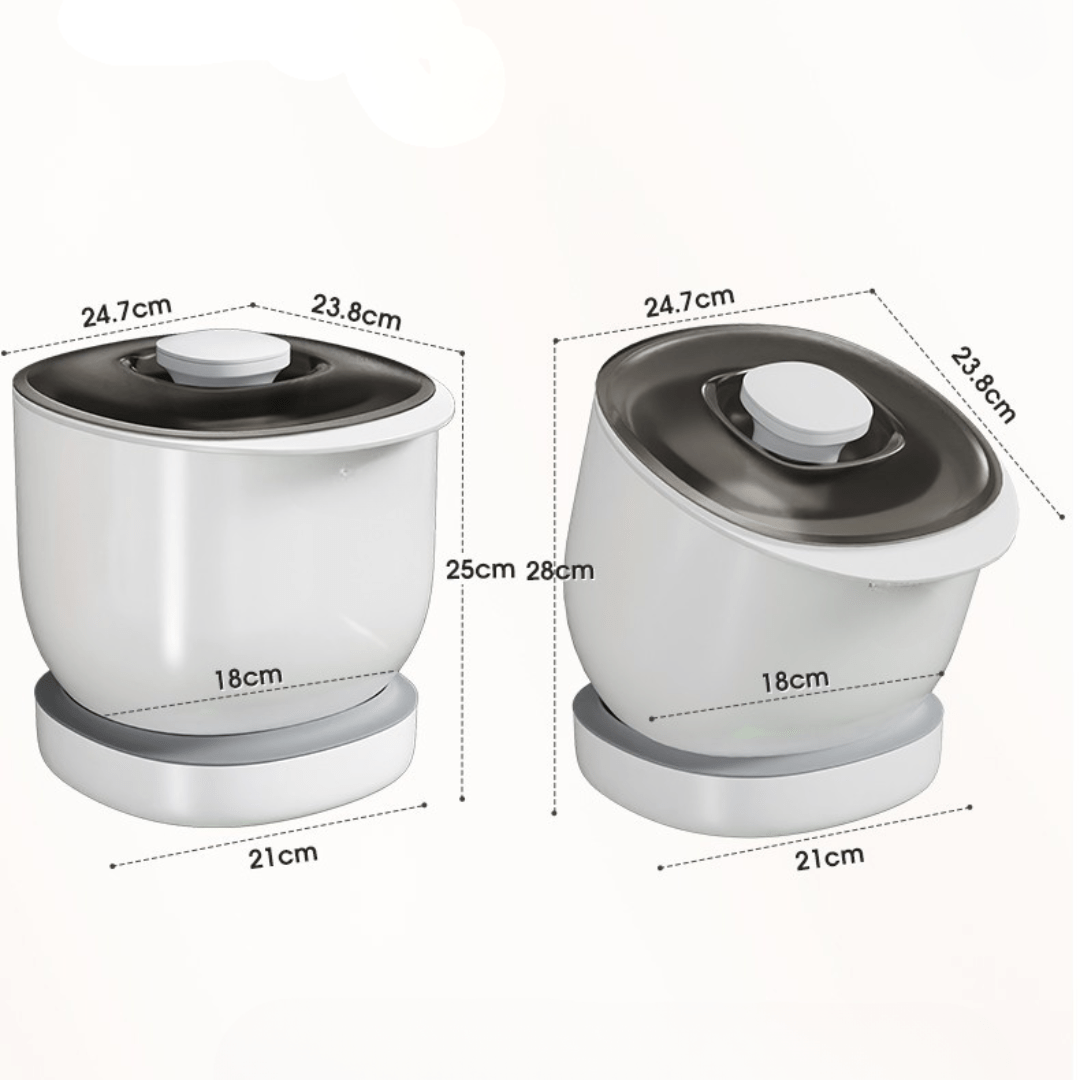 Rotatable Moisture-Proof Rice Bucket